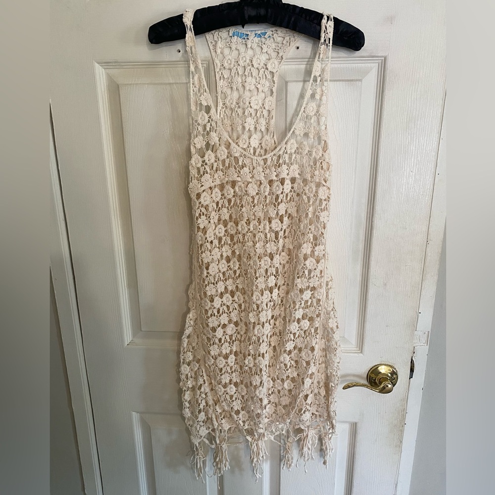 Boho pool/beach coverup